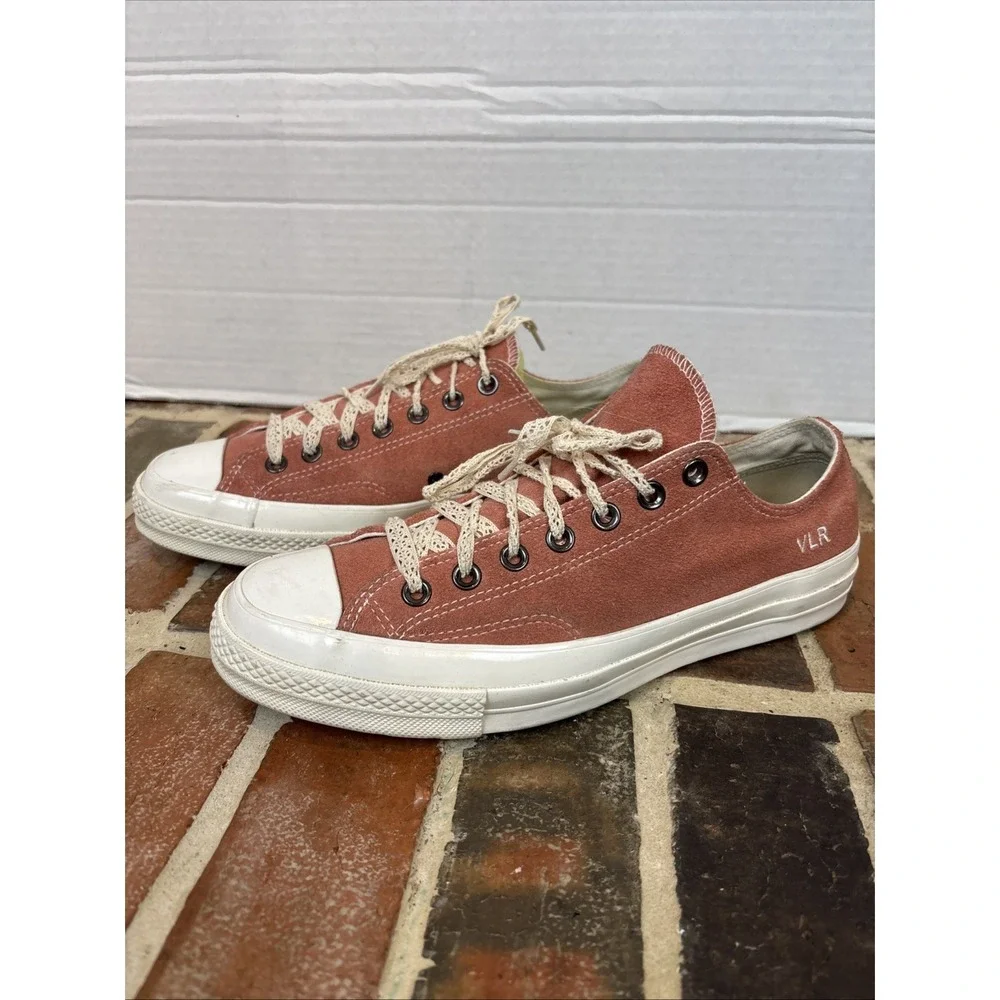Converse Chuck Taylor All-Star Low Top Sneakers Women's 11 Men 9 Pink/white - Picture 4 of 7